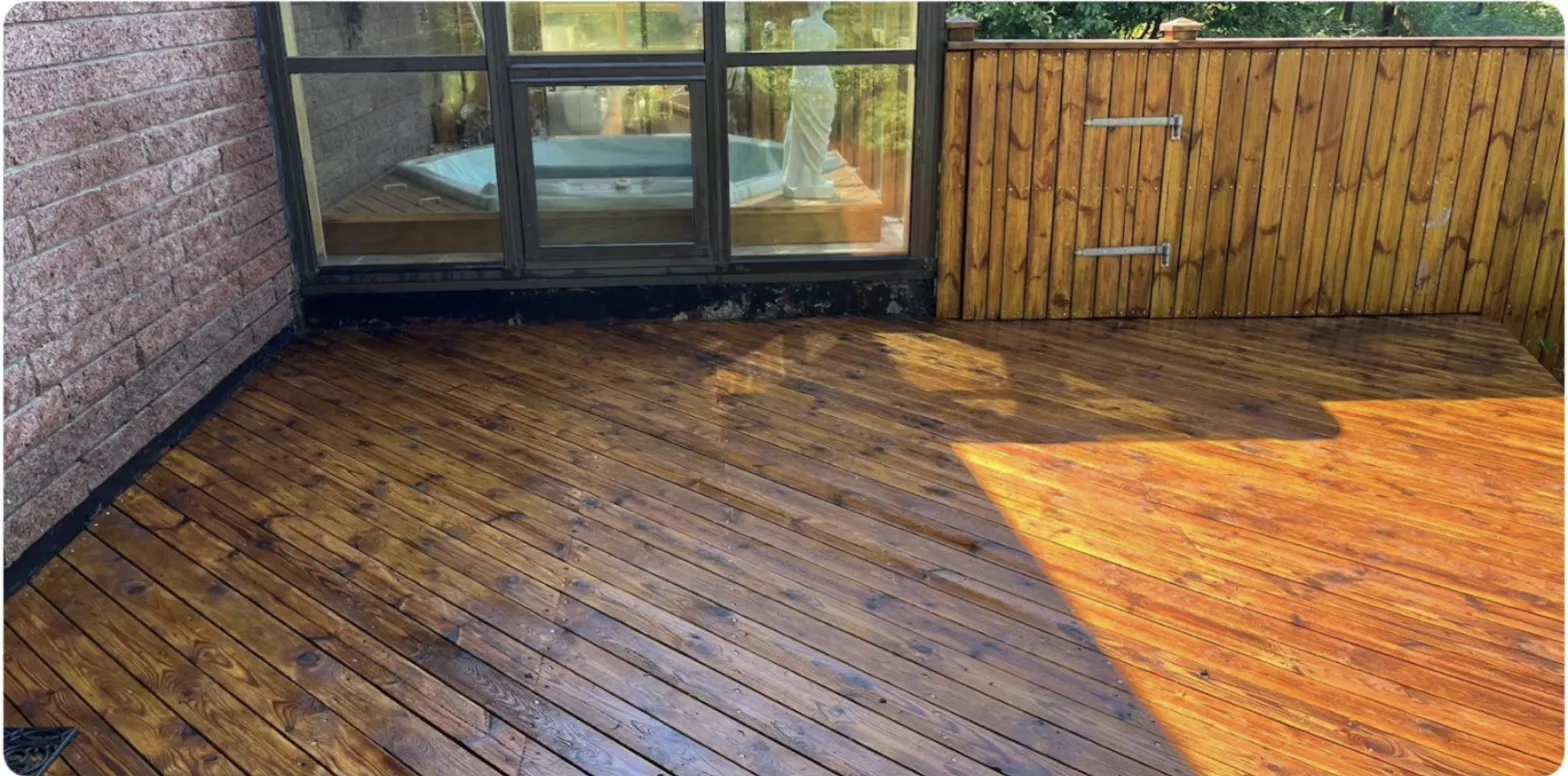 Eftir - pallaþvottur